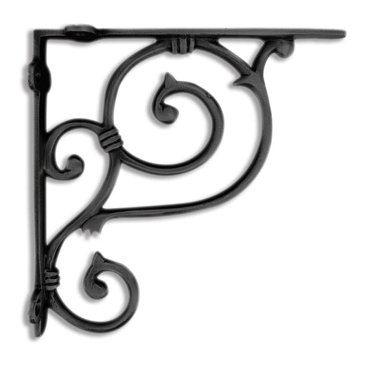 Shelf Bracket, Medium, Black