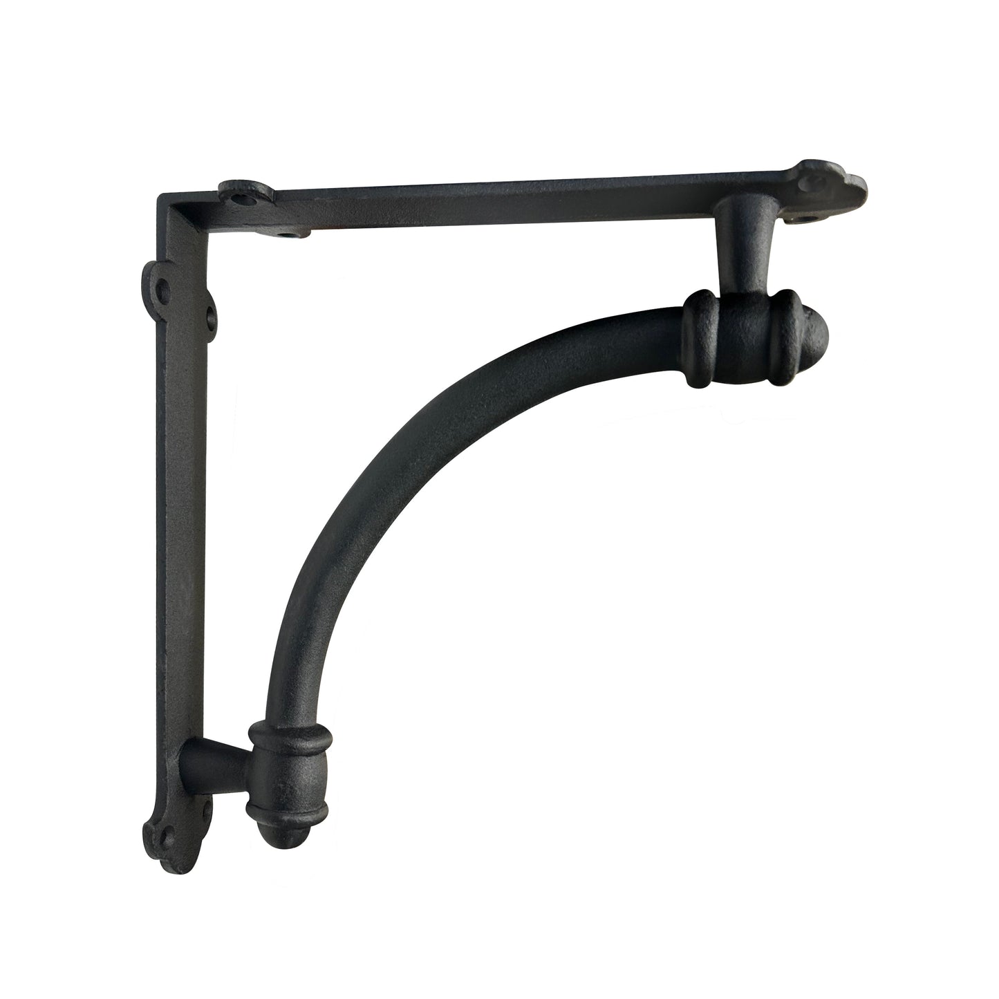 Half-Round Bracket, Black