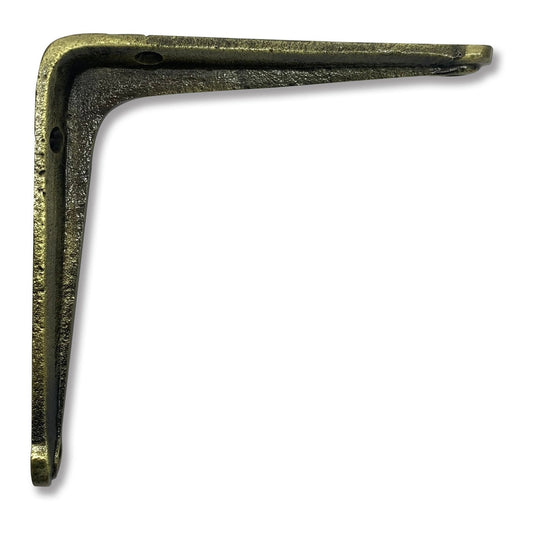 4.7 inch Bracket, Cast Iron, Antique Brass