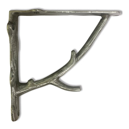 Branch Bracket, Antique Metal