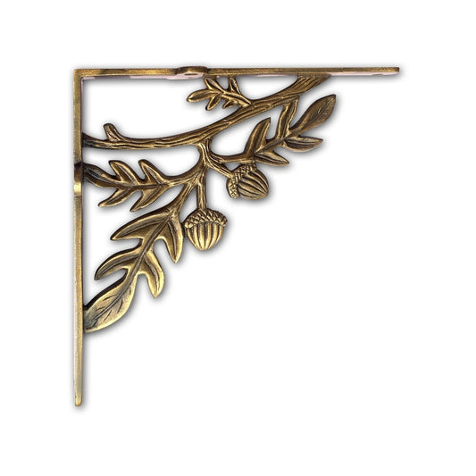 Branch & Twig Bracket, Small, Antique Gold