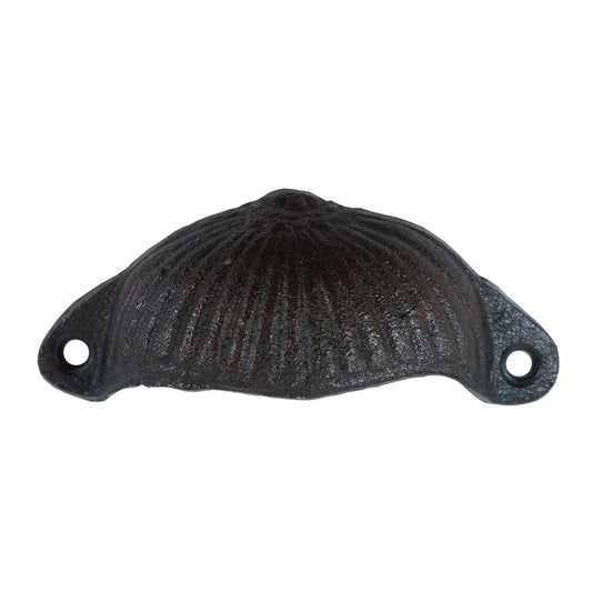 Cast iron ridged pull cup
