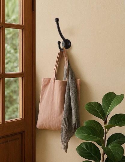 Double Hook Rustic Red