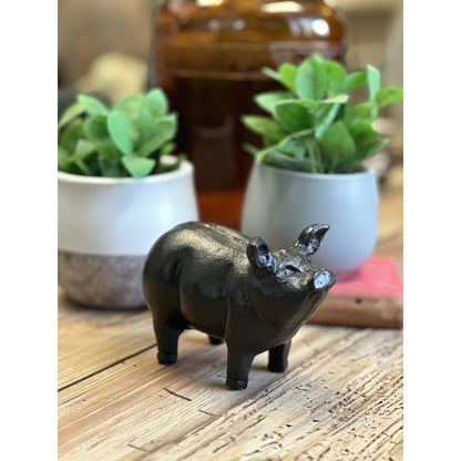 Cast Iron Pig, Standing