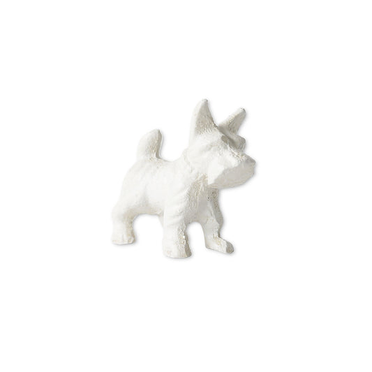 Scottie Dog, Antique White, 30% Off, (YVR Showroom)