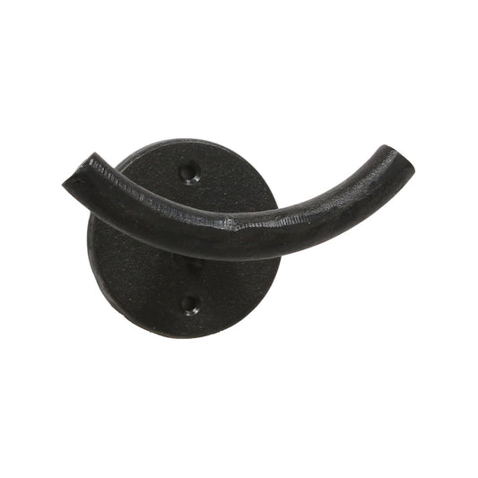 Arc Hook, Black, 3.5 inch