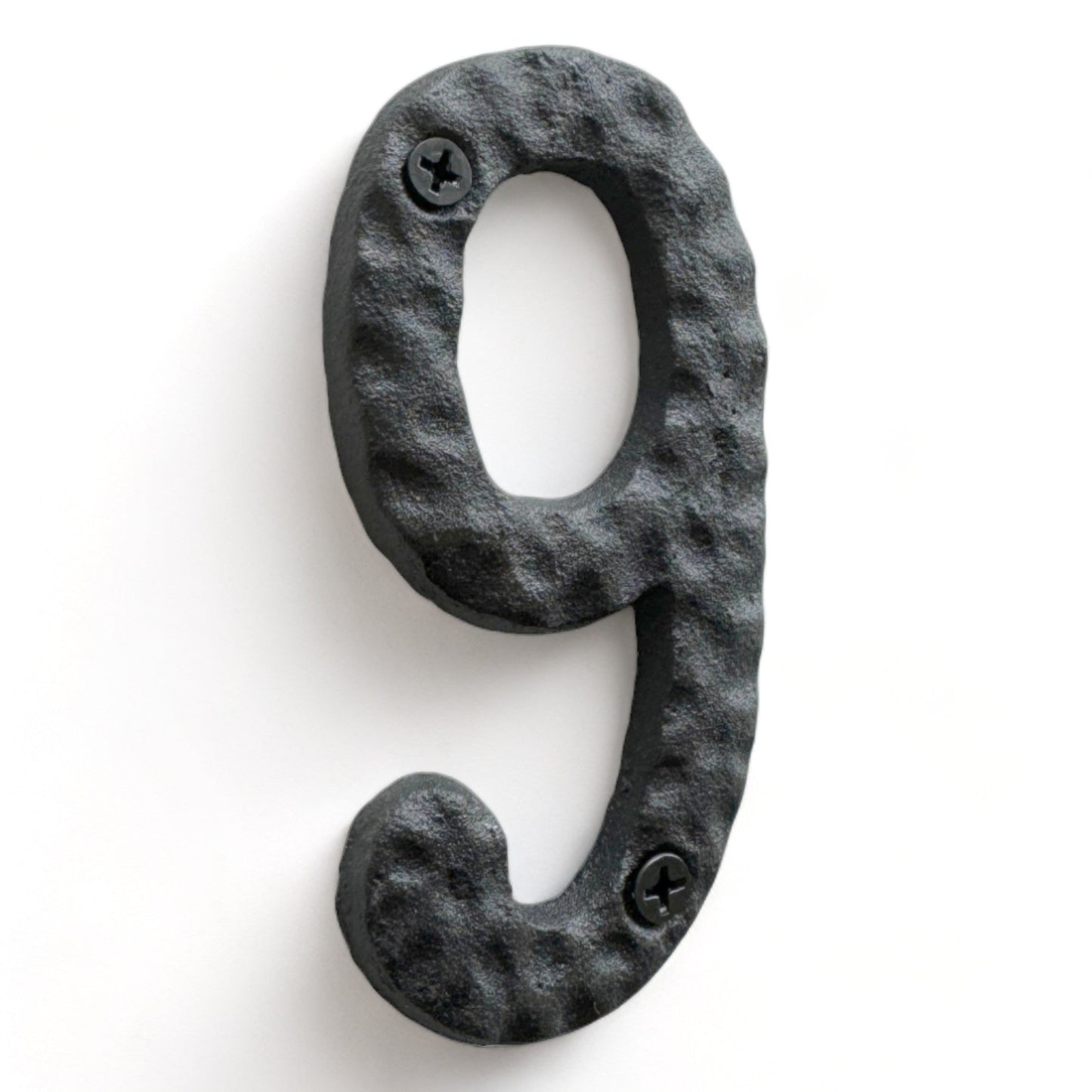 Cast Iron Number 9, 4 inches