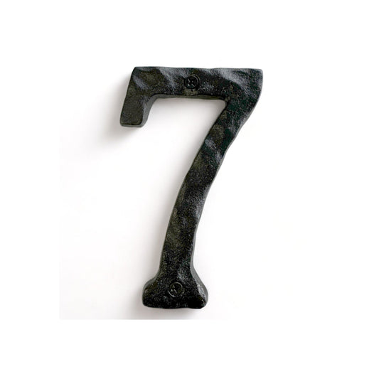 Cast iron number 7, 5.5 in (JS-RUSTICNUMBER-7)