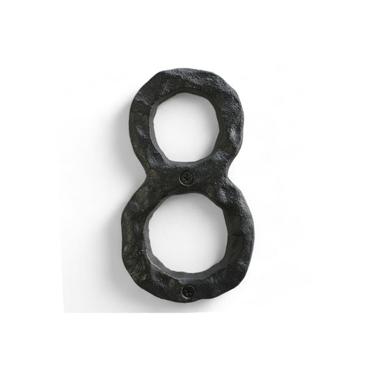 Cast iron number 8, 5.5 in (JS-RUSTICNUMBER-8)
