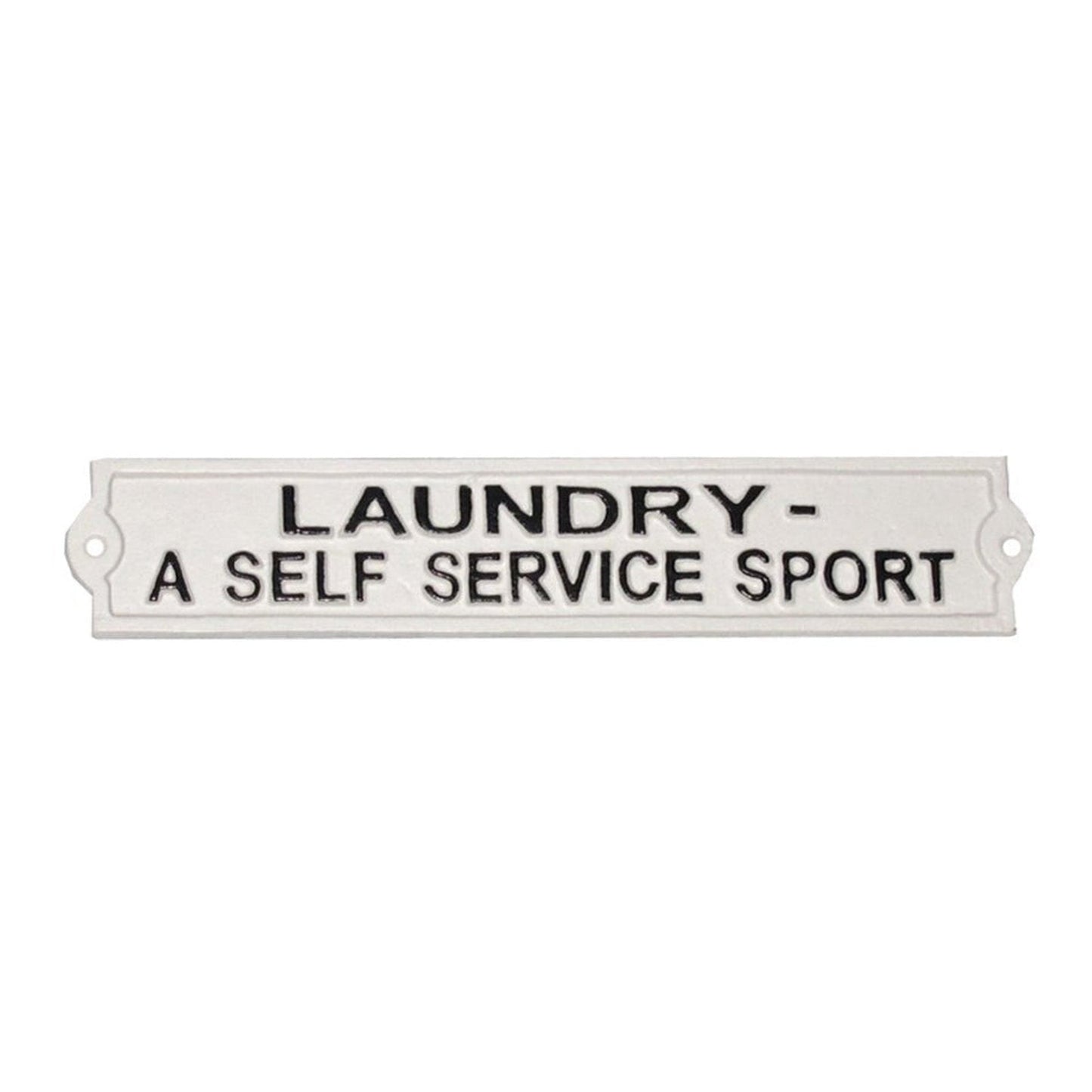 Laundry Plaque
