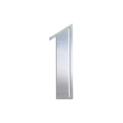 Stainless Steel Deco Number-1