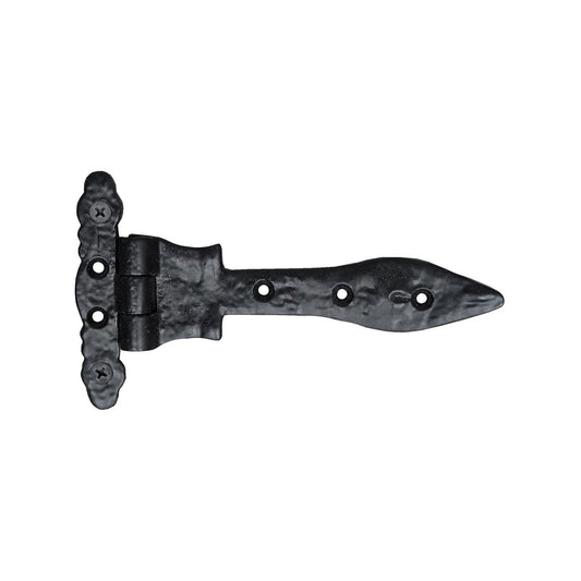 Cast Iron Ornate Hinge  Blk