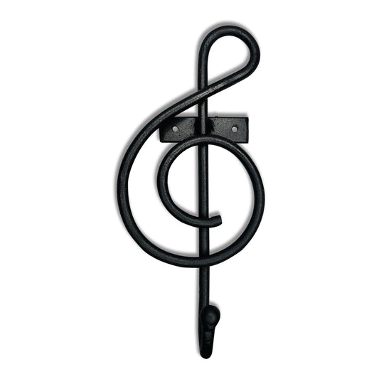 Music Note Hand Forged Hook, Large