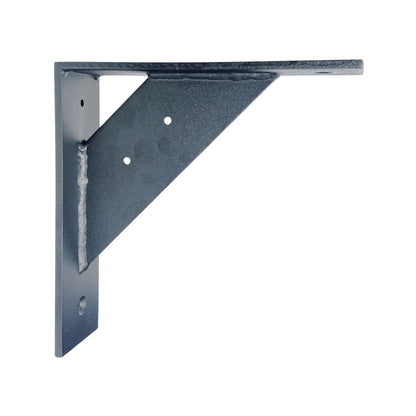 Industrial Heavy Duty Shelf Bracket, Steel, Antique Metal