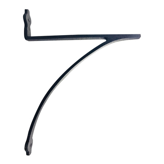 Shelf Bracket, Flat Black Finish