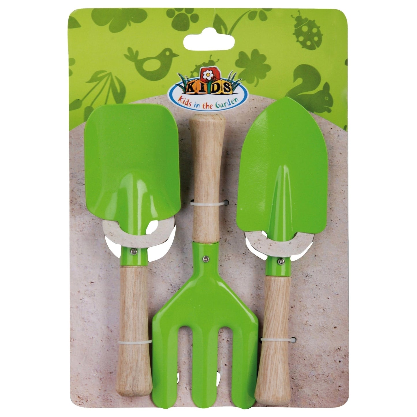 Children Garden Tools Set/3 Green