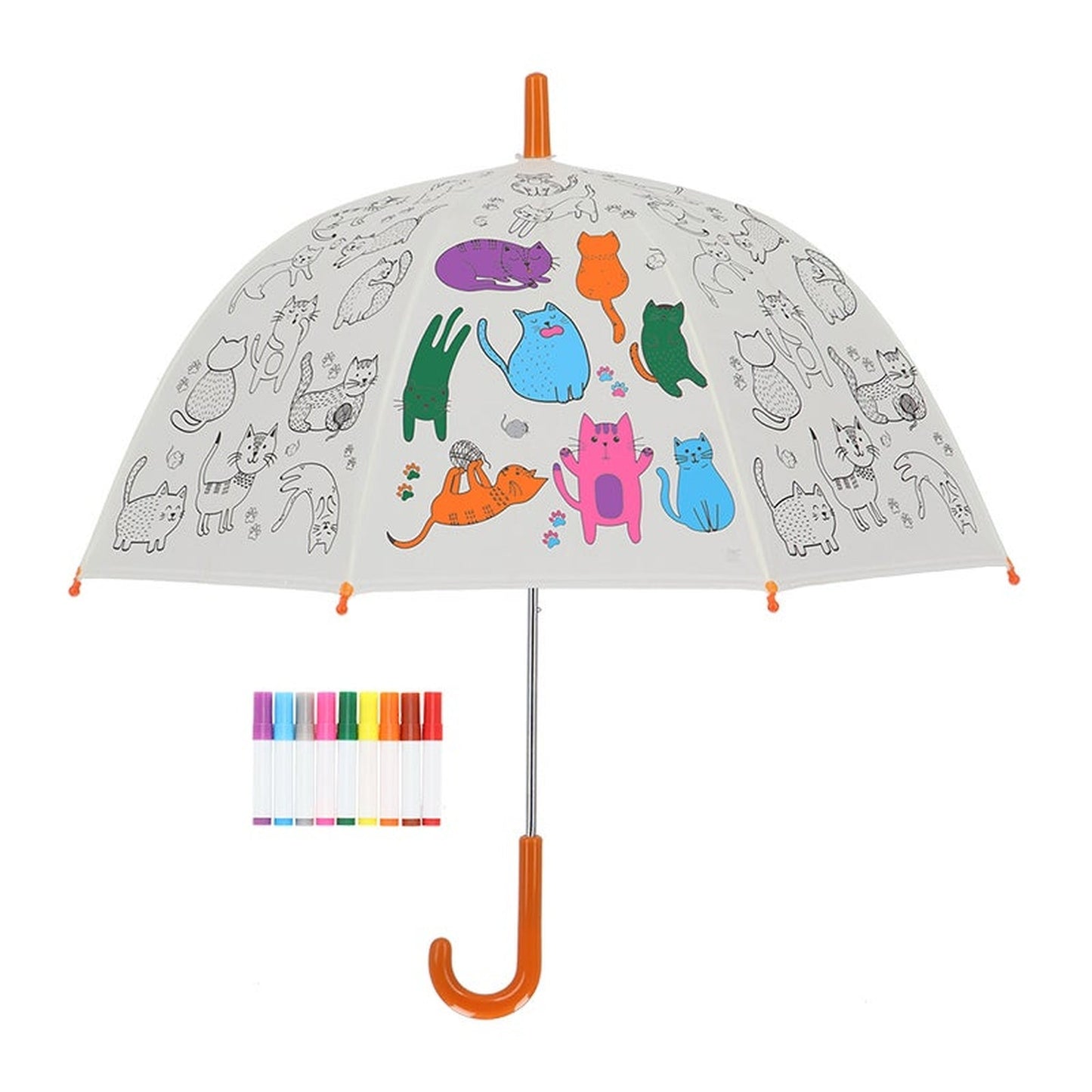 Colour in Umbrella "Cats"