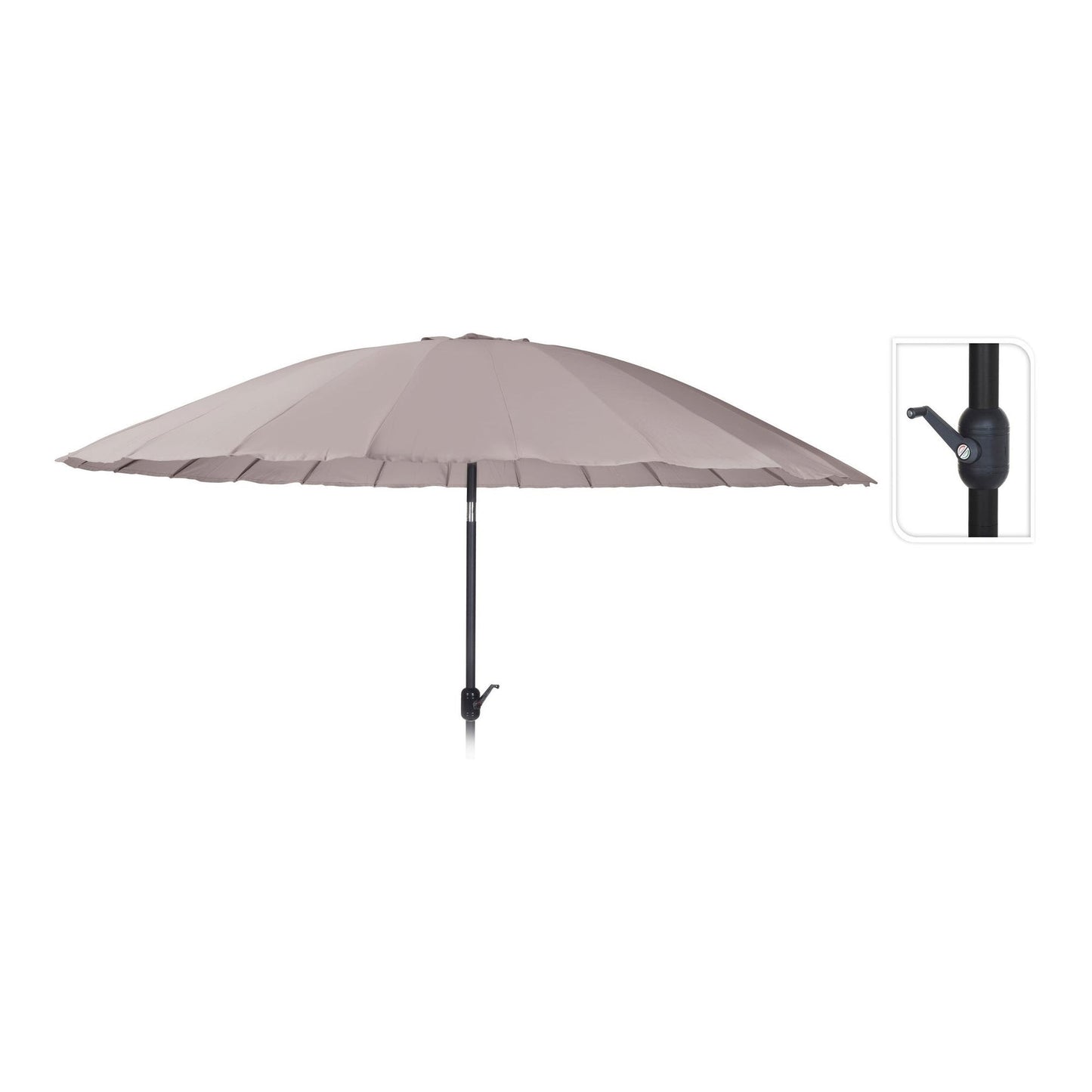 Nola Umbrella Shanghai 325cm Taupe