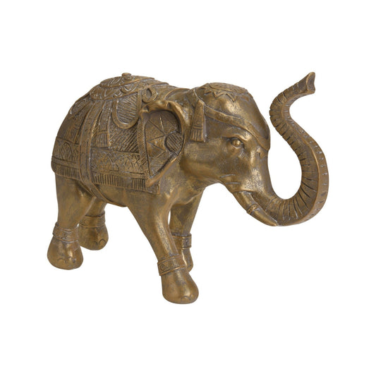 Elephant Polystone Gold, Polystone