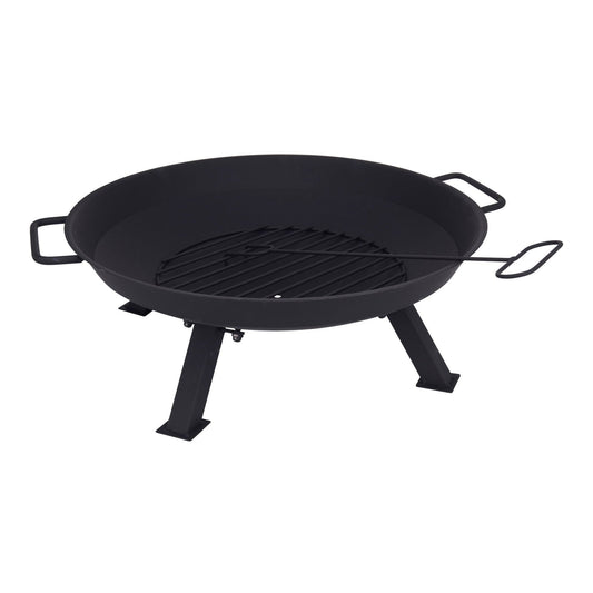 Fire Bowl, Dia 56Xh22Cm, Sheet Metal