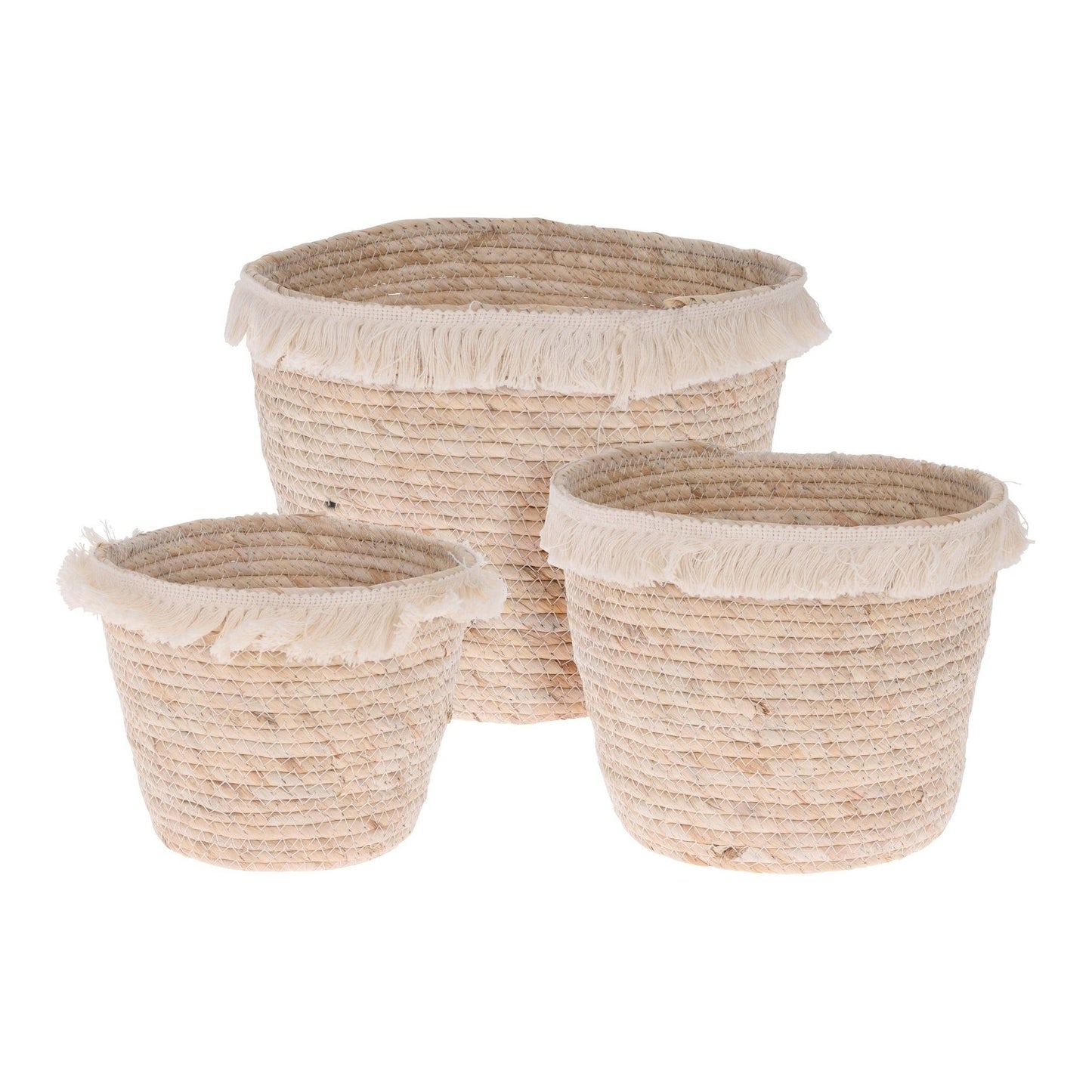 Fringe Basket Set/3, Last Chance