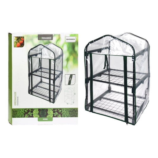 Greenhouse 2 Tier, Size 50X45Xh80Cm