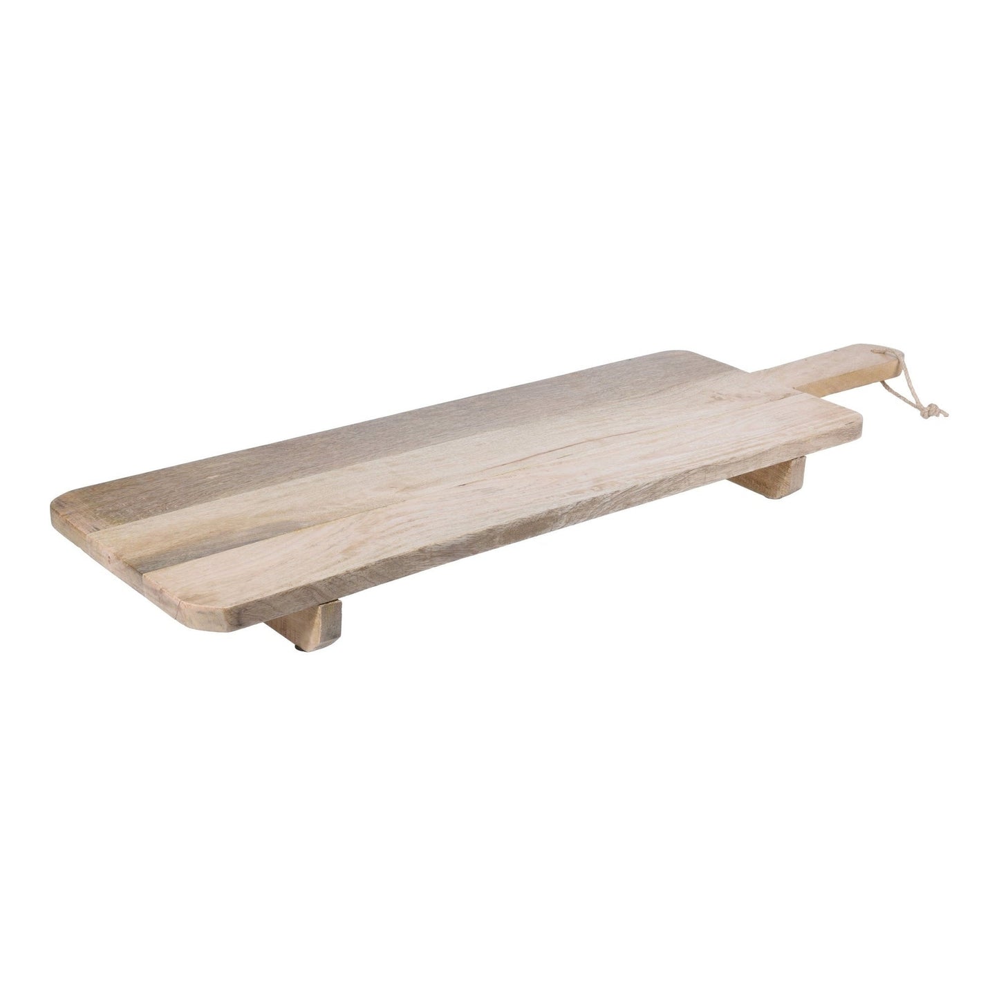 Serving Tray On 2 Legs, Mango Wood, S