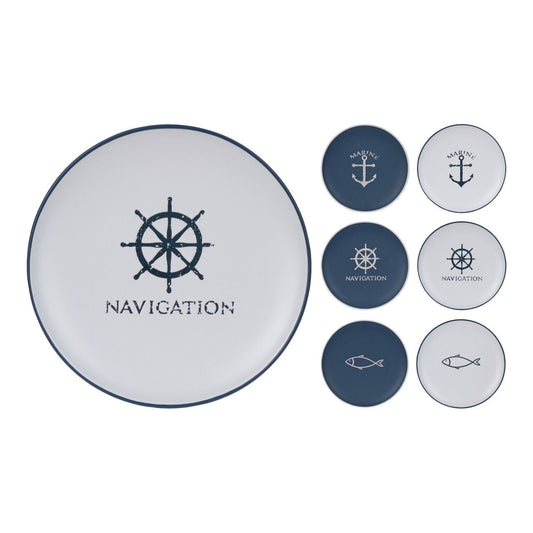 Nautical Plate Stoneware