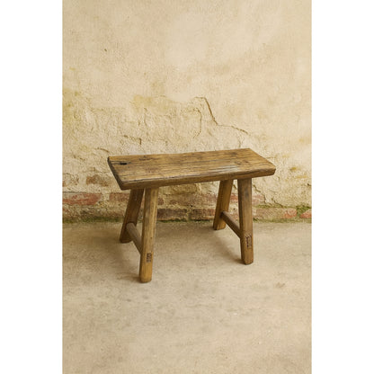 Rect. Antique Mini Stool *Assorted, Size May Vary*
