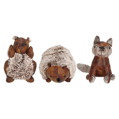 Doorstop Forest Animal Ass.