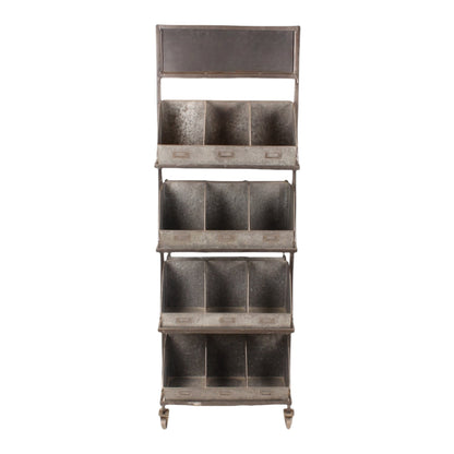 Metal 24 Cubby Displayer