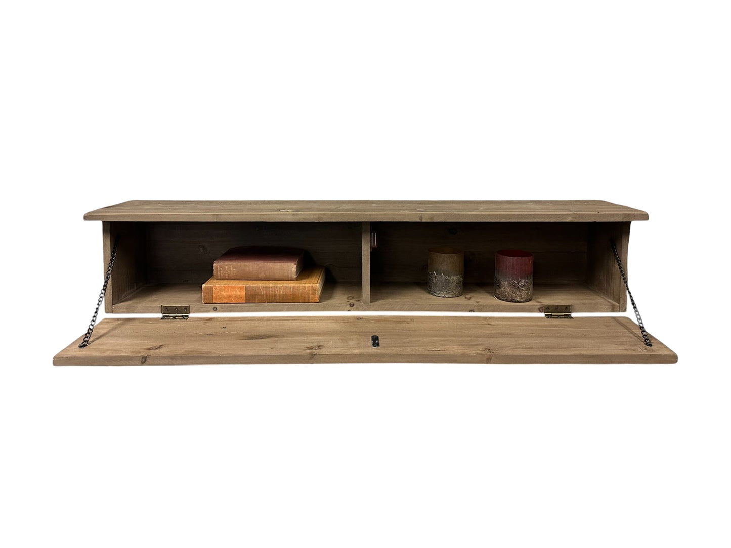 Mantel Shelf With Hidden Storage