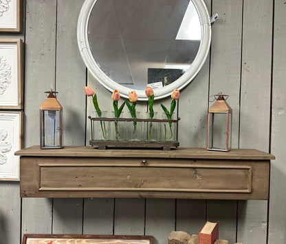 Mantel Shelf With Hidden Storage