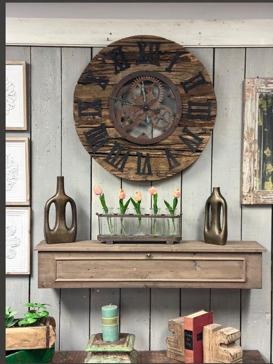 Mantel Shelf With Hidden Storage