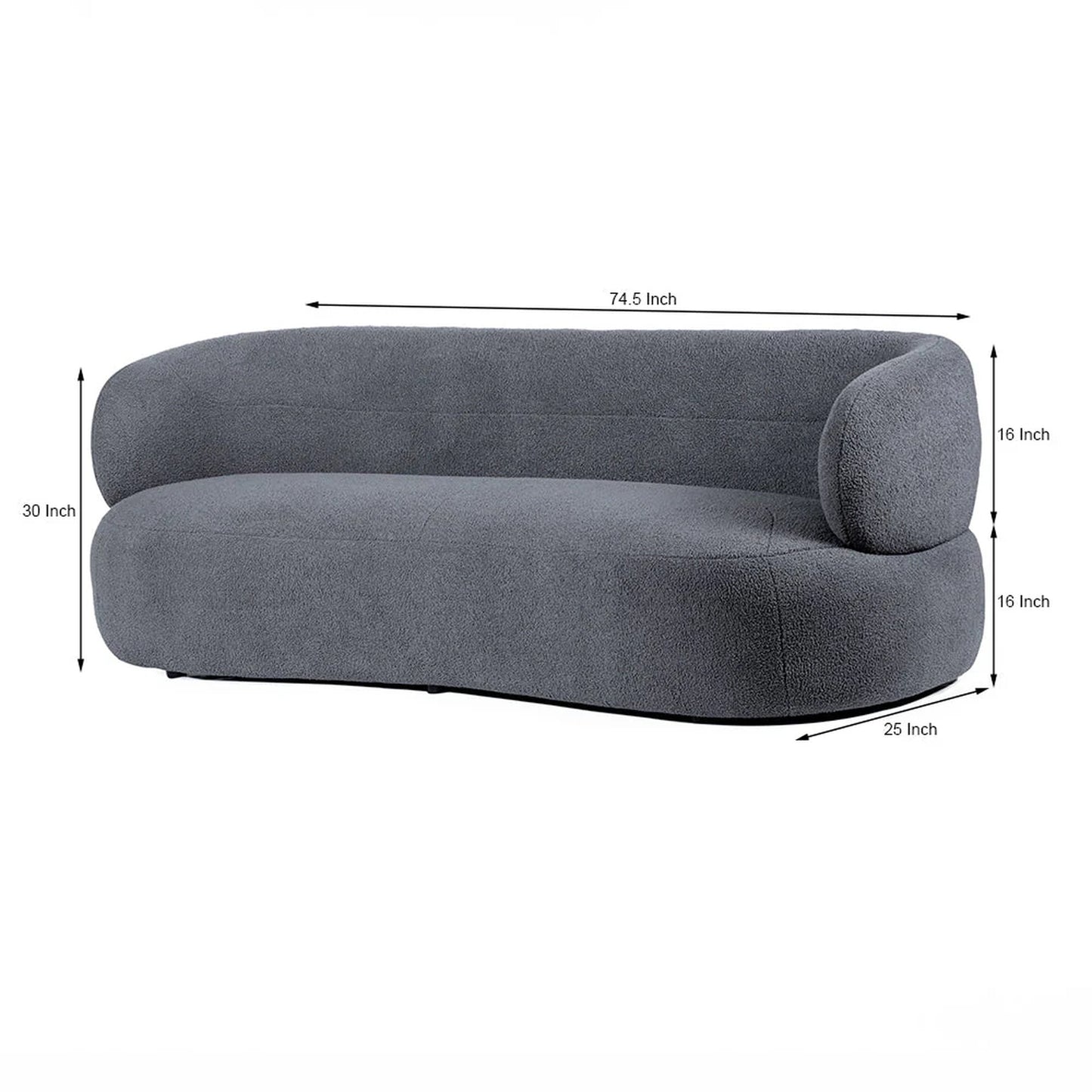 Cedar Crest Charm Sofa, Grey