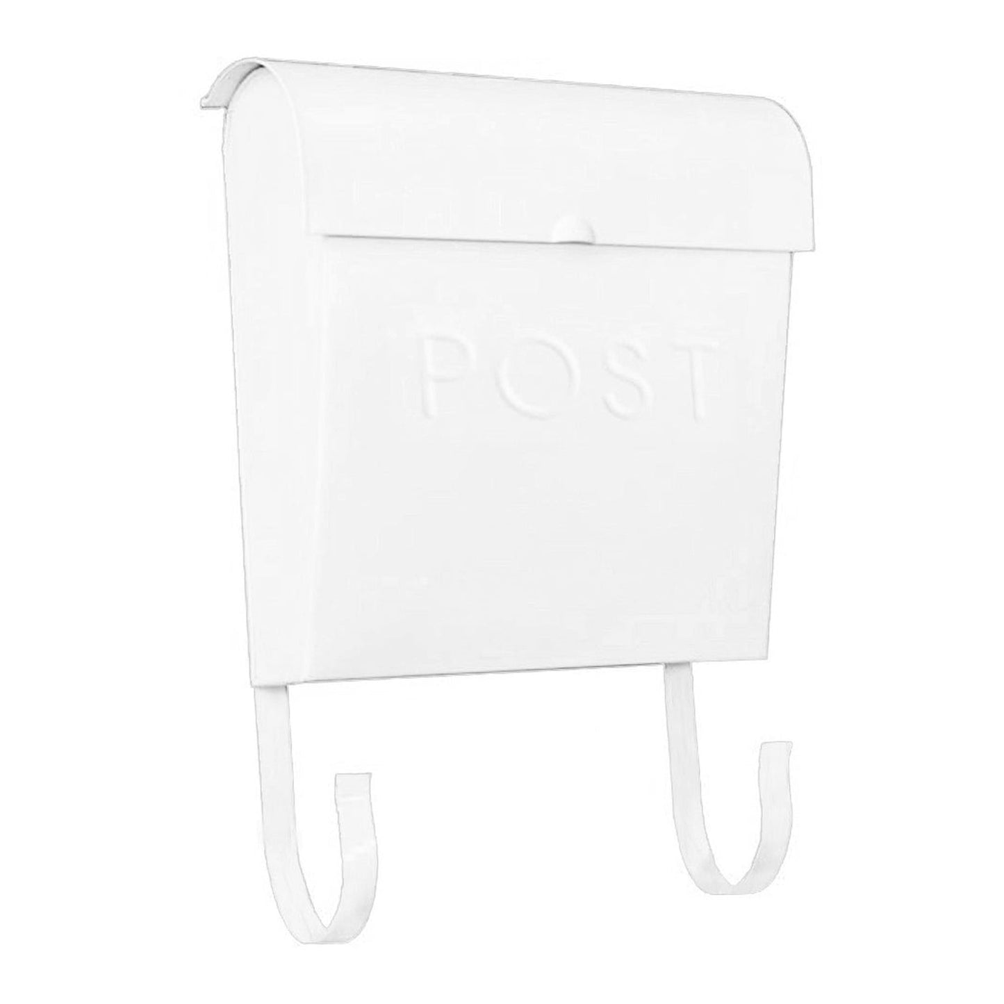 White Euro Post Mailbox