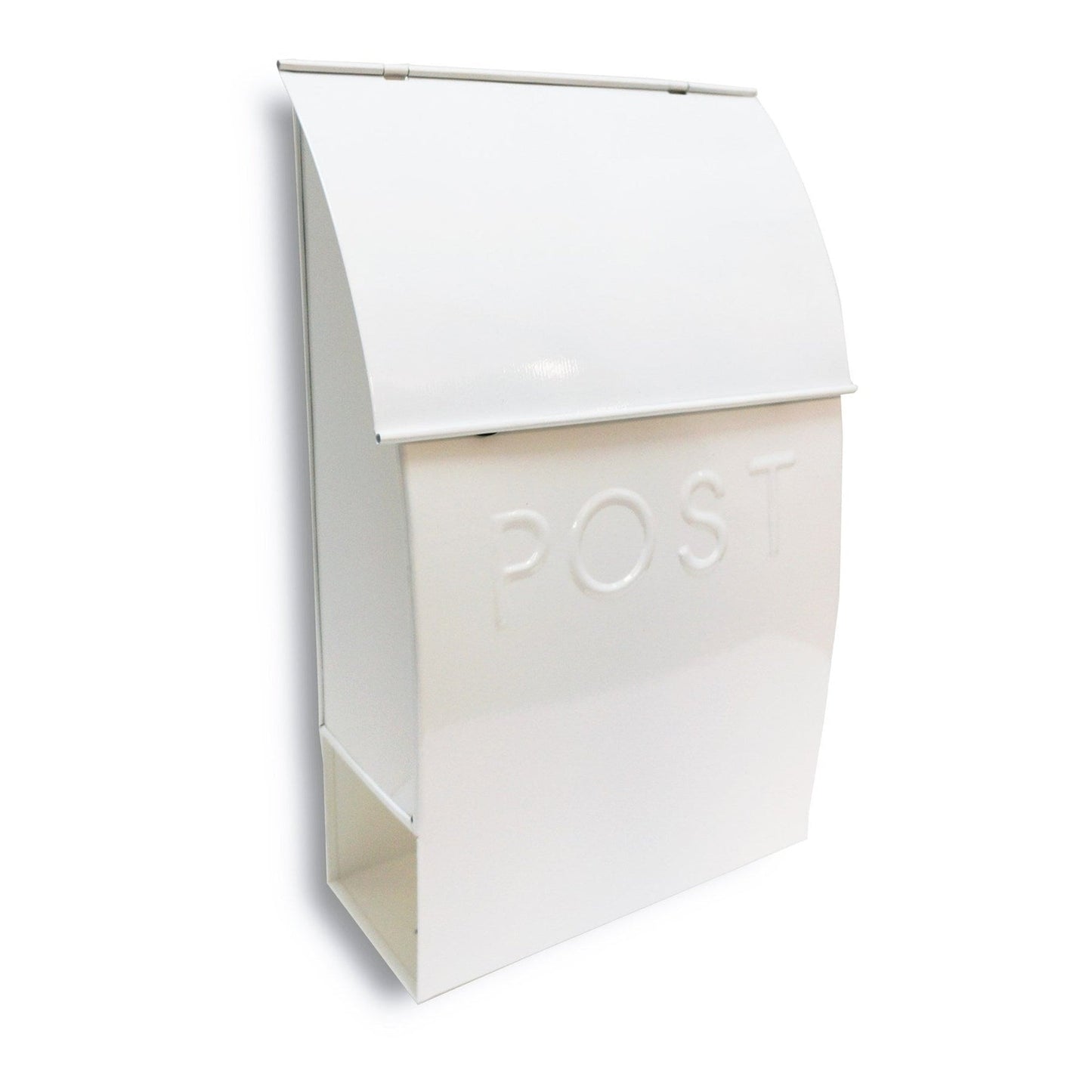 Milano Pointed Mailbox White