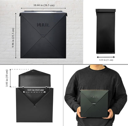 Chicago Mailbox Black