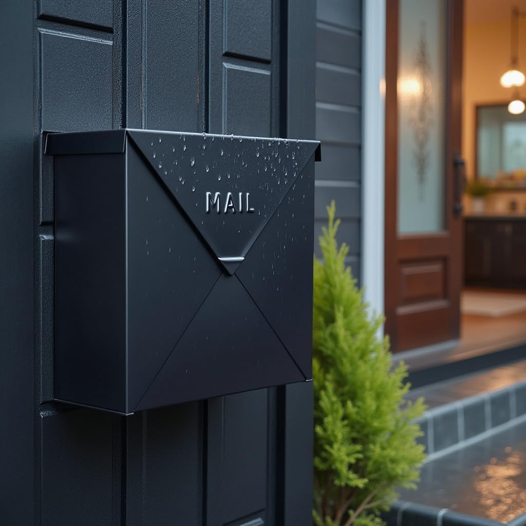 Chicago Mailbox Black