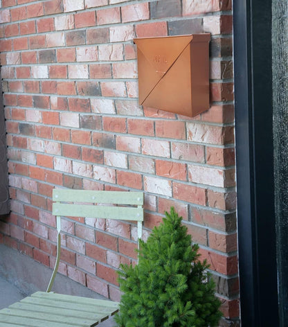Chicago Letter Mailbox, Copper