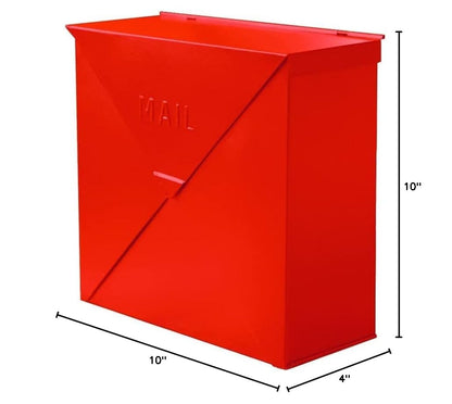 Chicago Mailbox Red