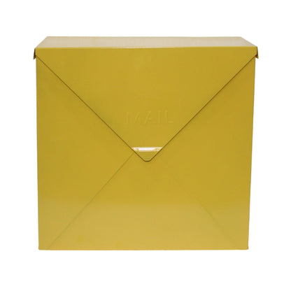 Chicago Letter Mailbox, Yellow
