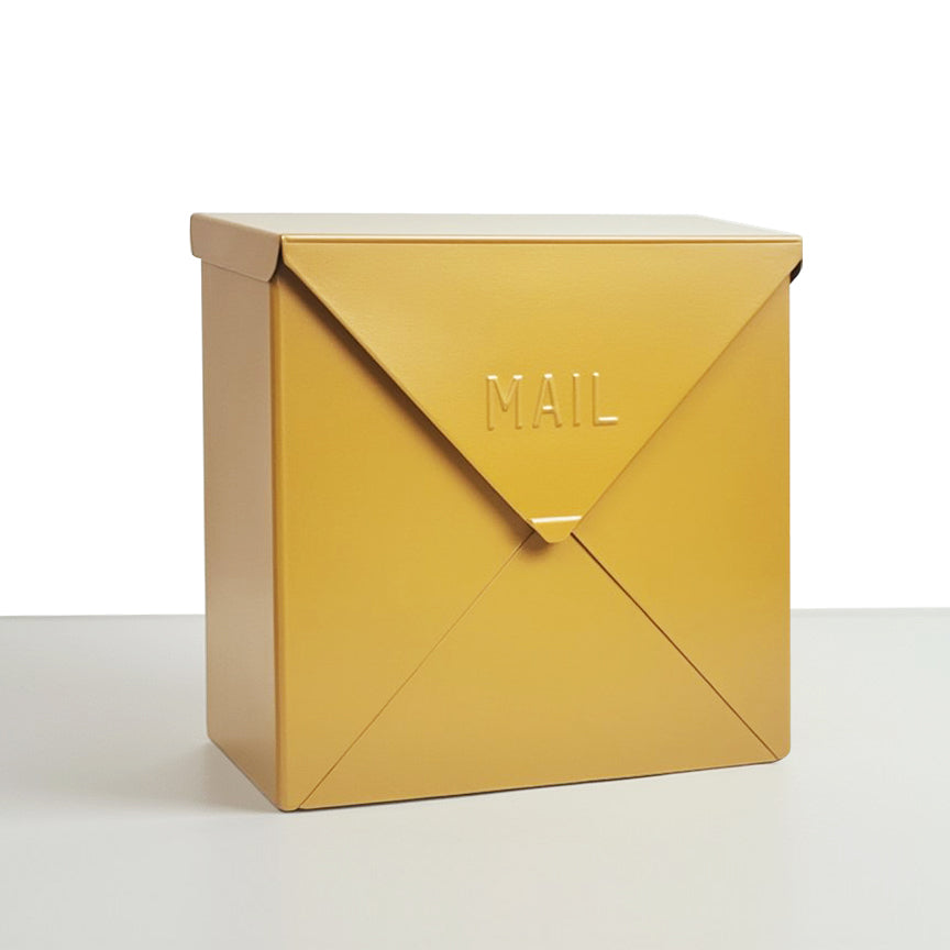 Chicago Letter Mailbox, Yellow