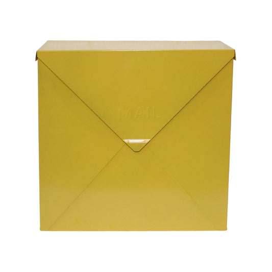 Chicago Letter Mailbox, Yellow