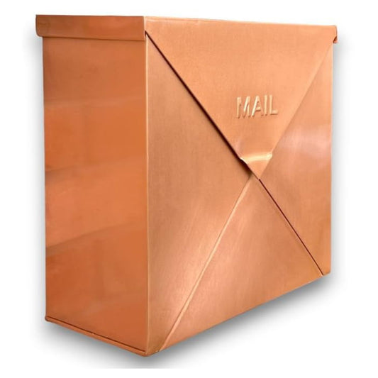 Large Chicago Letter Mailbox, Copper