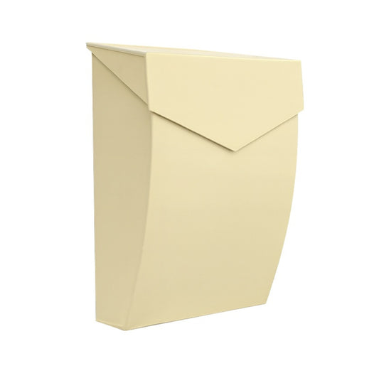 Bradly Steel Mailbox Cream