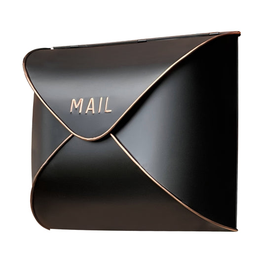 Envelope Mailbox BLK/CP, Small