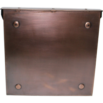 Baxter Mailbox, Antique Copper