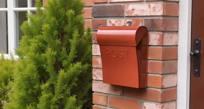Vicki Euro Mailbox, Terracota
