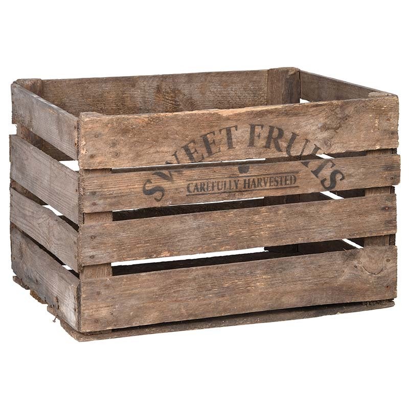 Wooden Apple Crate